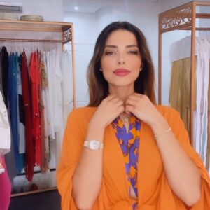 Gold night party dress