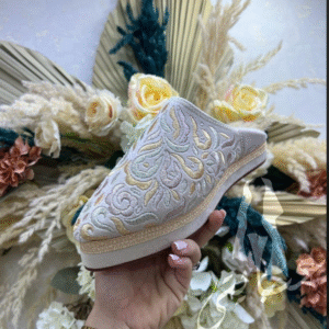 Black high heels shoes